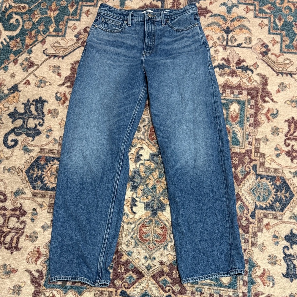 • Good American • Good Barrel Relaxed Jeans
High Rise Wide Tapered 28 - Picture 3 of 5